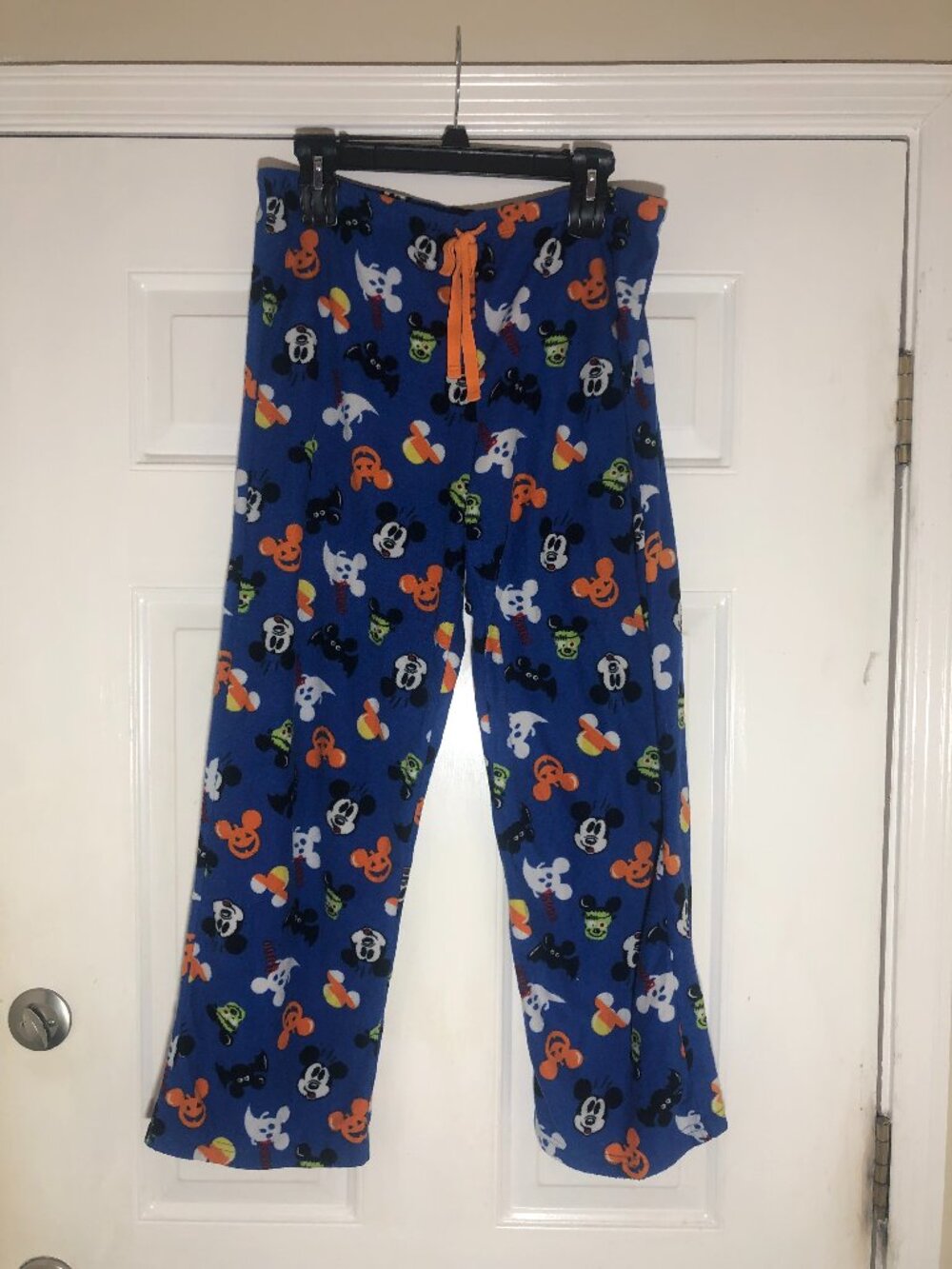 Disney Halloween Pajama Pants Mickey Mouse etc. L
